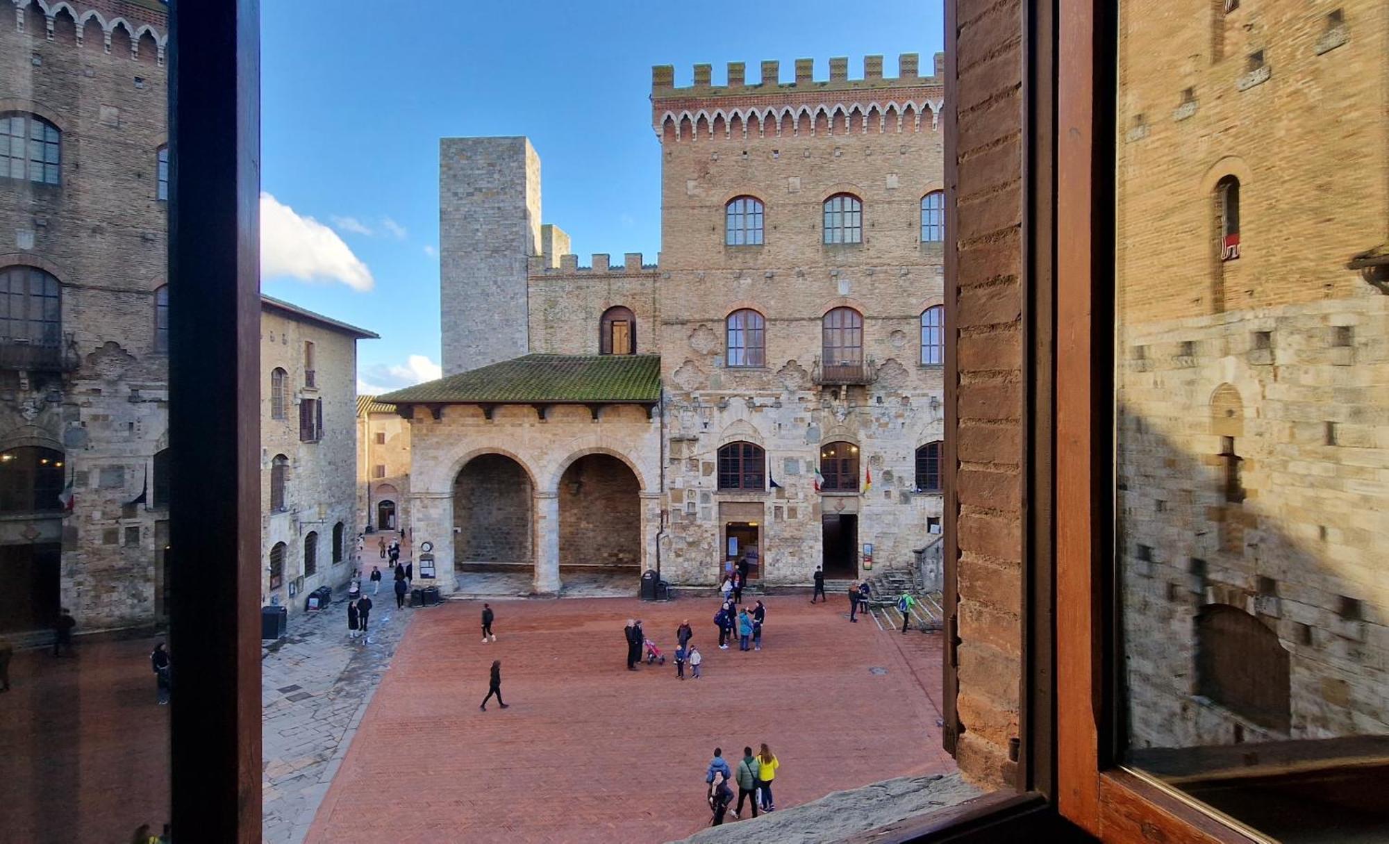 Sangi Studio Apartment - With Amazing View Of The Duomo San Gimignano Buitenkant foto