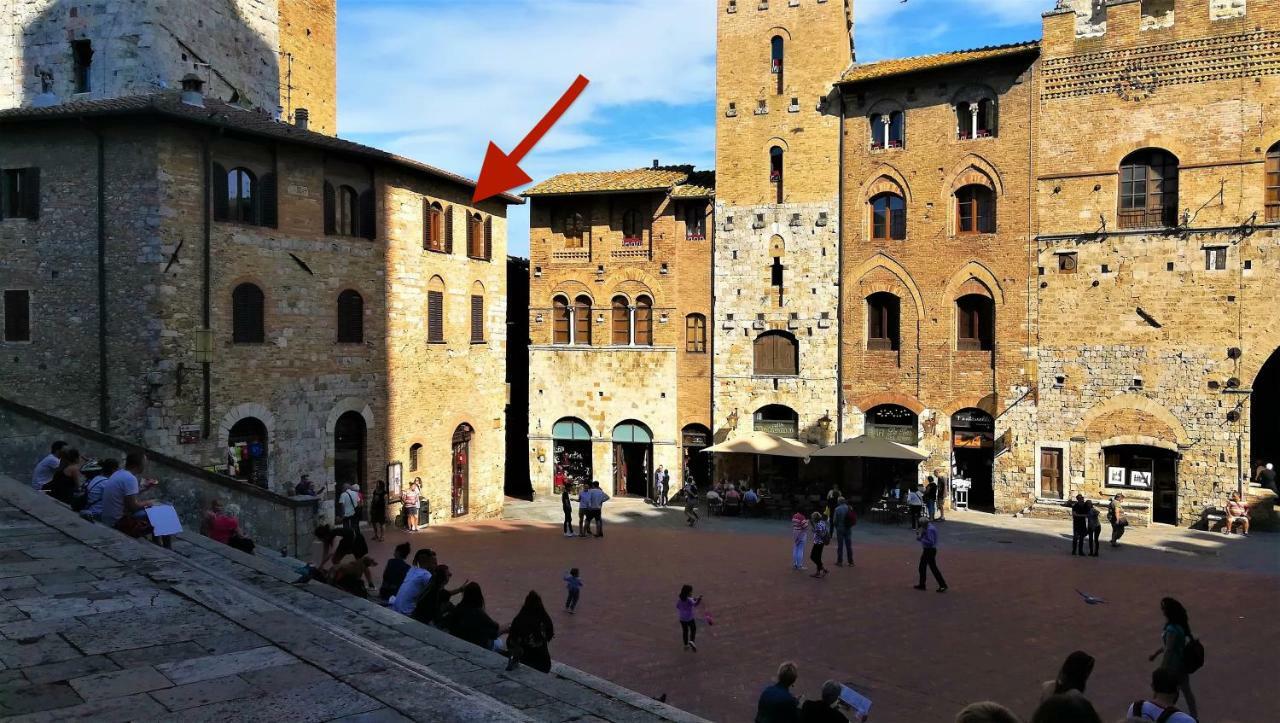 Sangi Studio Apartment - With Amazing View Of The Duomo San Gimignano Buitenkant foto