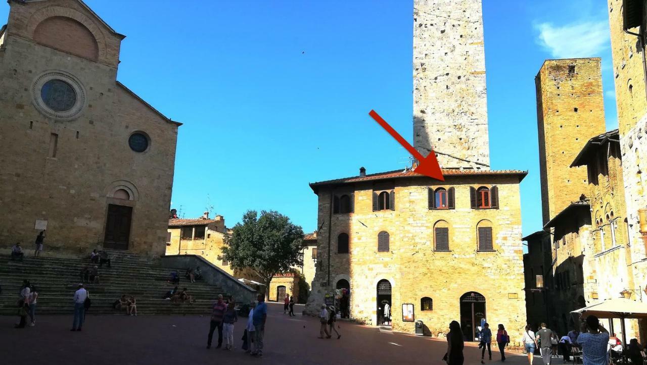 Sangi Studio Apartment - With Amazing View Of The Duomo San Gimignano Buitenkant foto